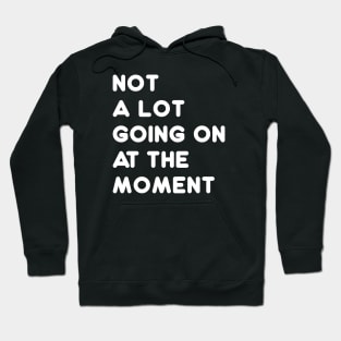 Not A Lot Going On At The Moment Hoodie